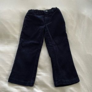 Polo by Ralph Lauren navy blue corduroy pants.  Size 2T